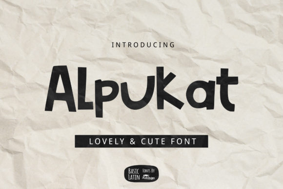 Alpukat: A Unique Display Font That Elevates Design Creativity