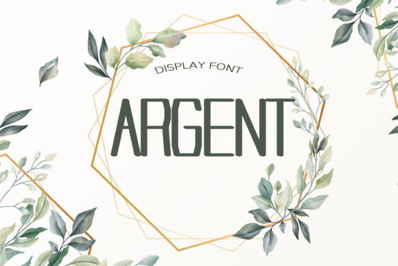 Argent: A Timeless Display Font for Professional and Creative Projects