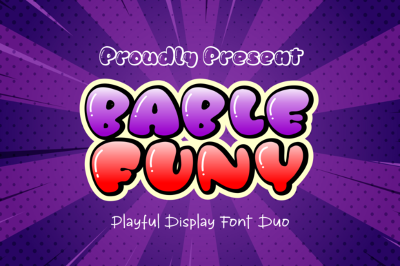 Bable Funy: A Playful Font for Creative Projects