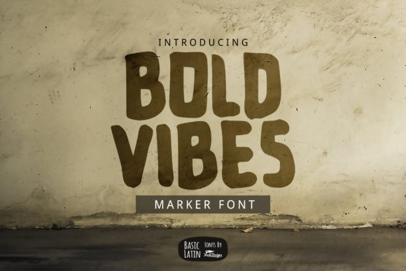 Bold Vibes Font for Eye-Catching Designs