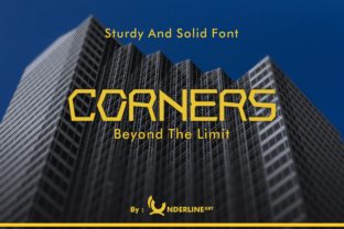 Corners Font: A Stylish and Versatile Display Font