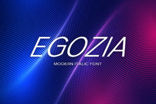 Egozia: A Modern Sans Serif Font with a Traditional Soul