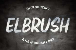 Elbrush: A Font with a Modern Edge