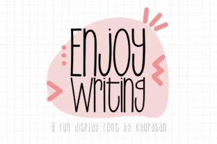 Enjoy Writing Font: A Whimsical Touch for Your Designs