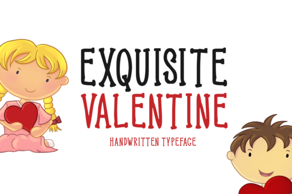 Exquisite Valentine: A Playful Font for Creative Expression