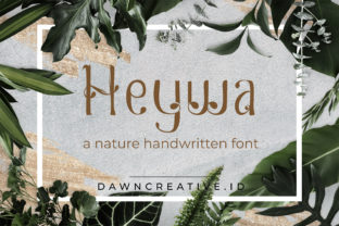 Heywa: A Unique Font for Creative Expression