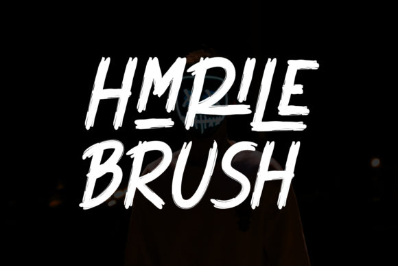 Hmrile Brush: A Natural Display Font for Urban Design