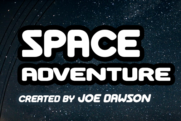 Space Adventure: A Fun, Futuristic Font for Creative Design