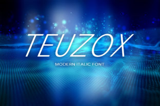 Teuzox: A Modern Font with a Vintage Soul