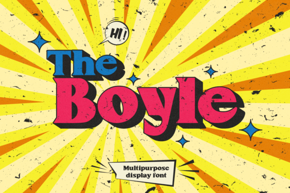 The Boyle: A Vintage-Inspired Display Font with Modern Versatility